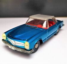 AUTO MERCURY MERCEDES 230 SL N. 36 1/43 BLU TETTUCCIO GRIGIO INTERNI ROSSI RARO