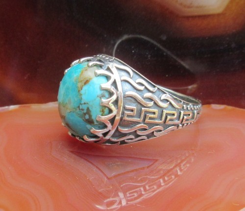 Anello turchese rame - Ω,
