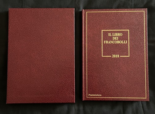Libro francobolli italia 2018 - libro,