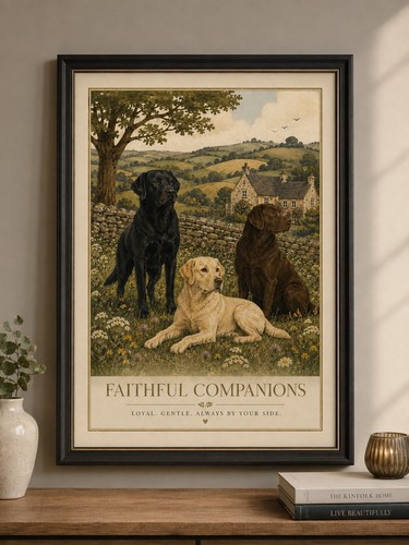 Stampa artistica per cani