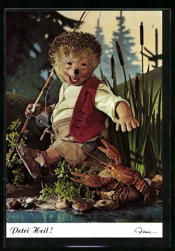 Cartolina mecki durante - mecki,
