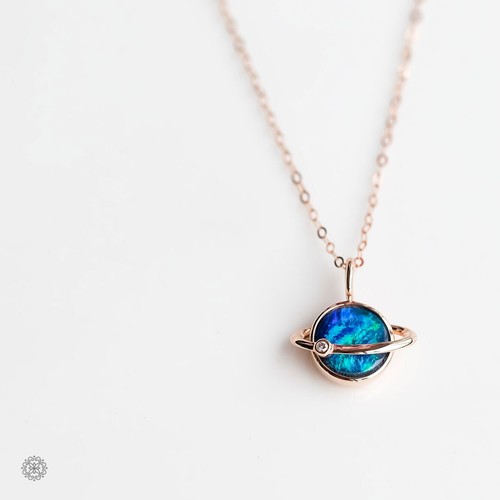 Collana con ciondolo oro - collana, in