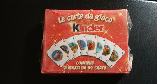 Cartes gioca kinder - cartes, da