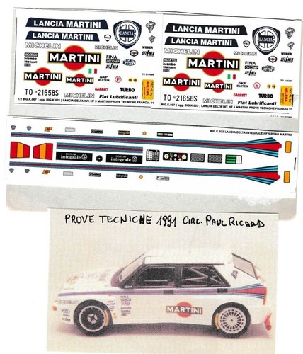 Decal lancia delta hf - lancia,