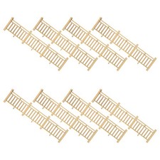 10 Pcs Ringhiera Legno