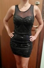 Vestito nero taglia 42 Tally