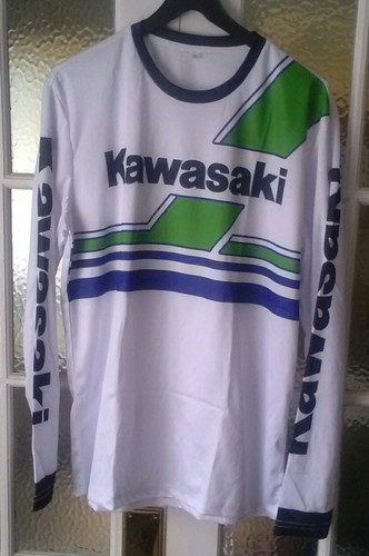 Maglia kawasaki motocross - maglia,