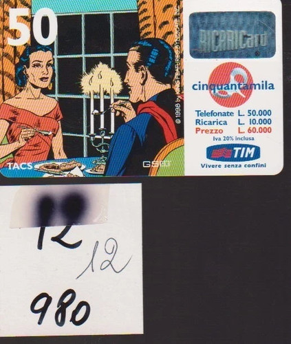 Scheda telefonica ricarica - scheda,