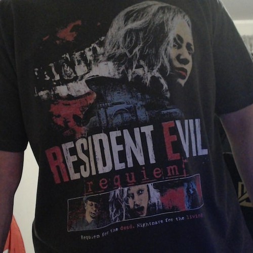 Shirt vintage resident evil - t-shirt,