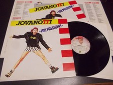 Jovanotti "Jovanotti For President" LP inserto Yo Productions – IBZ 461200 1