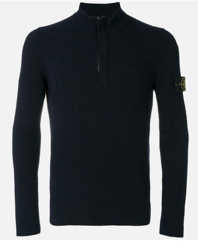 Maglione maglia mezza - , zip
