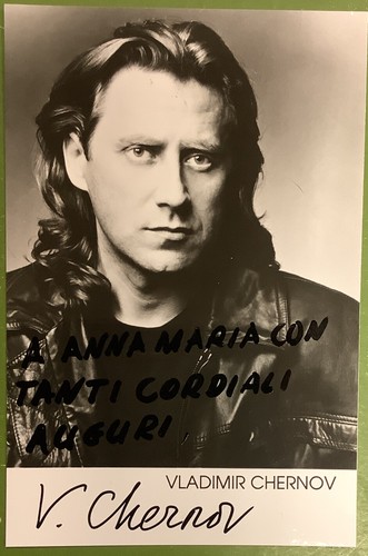 Foto con dedica autografa - ,