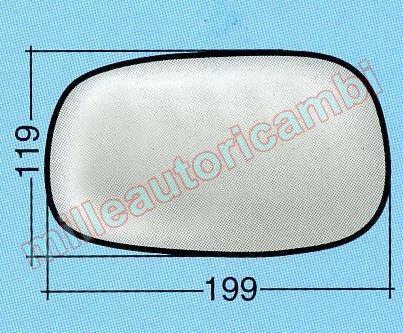 Vetro specchio retrovisore per - specchio,