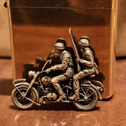Pezzo adesivo soldatino moto - soldatino,