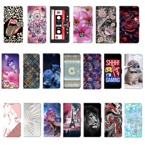 Patterned wallet flip case - case, for