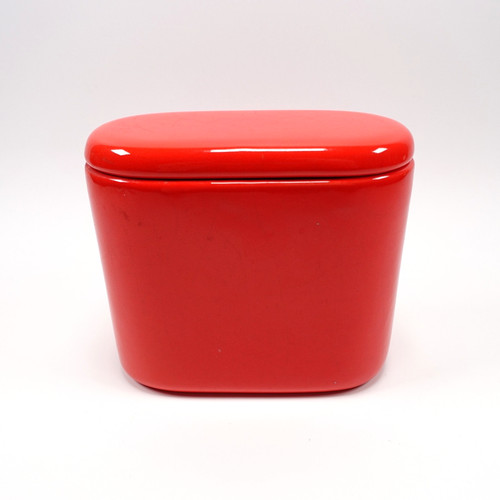 Scatola ceramica rossa - ceramica,