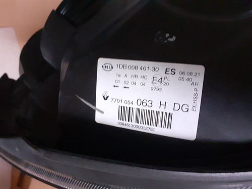 Faro anteriore destro renault