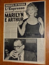 MARILYN MONROE Cover Magazine BIG SIZE 1956 Italy Vintage Weekly Issue Espresso