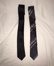 Cravatta da uomo, David Mayer Naman 2 pz. colore blu, in seta