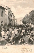 dm406  cartolina busalla bella