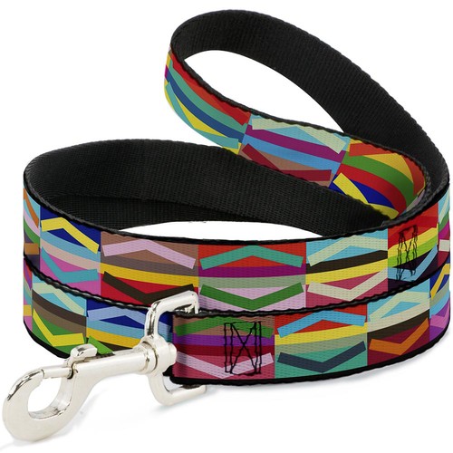 Dog leash geometric10 - dog,