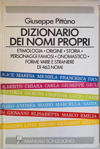 Dizionario dei nomi - propri,