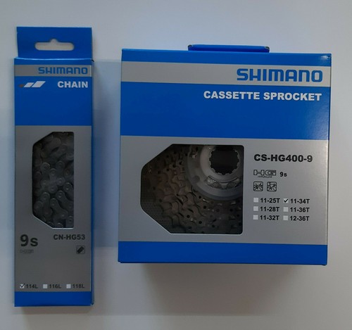 Set usura shimano velocità - set,
