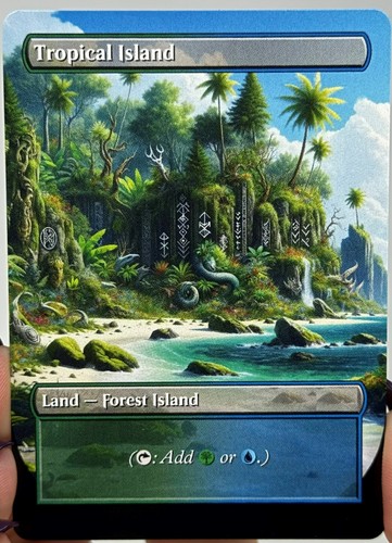 Carta proxy isola tropicale - carta,