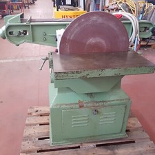 Carteggiatrice a nastro e a disco