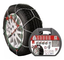 RD9 Catene da Neve Metalliche, Collegamenti da 9 mm, Taglia 100 (W2R) + Guanti