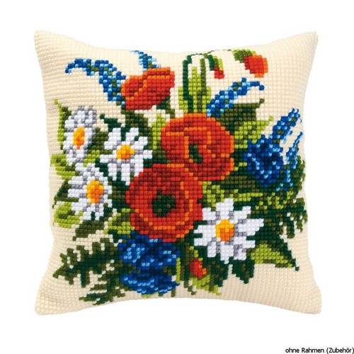 Cuscino punto croce - cuscino,
