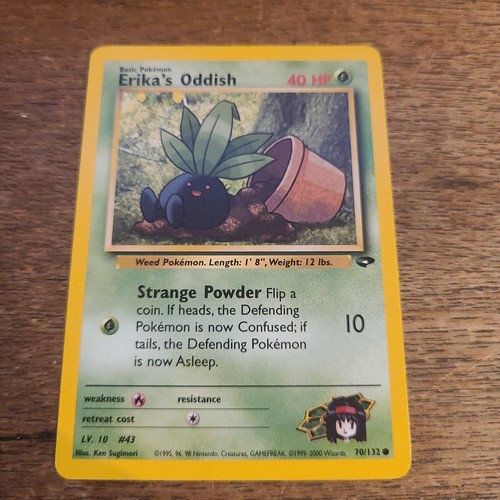 Erika oddish gym challenge - oddish,