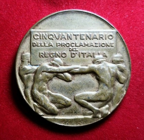 Medaglia cinquantenario - medaglia,
