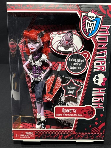 Bambola monster high - monster, operetta