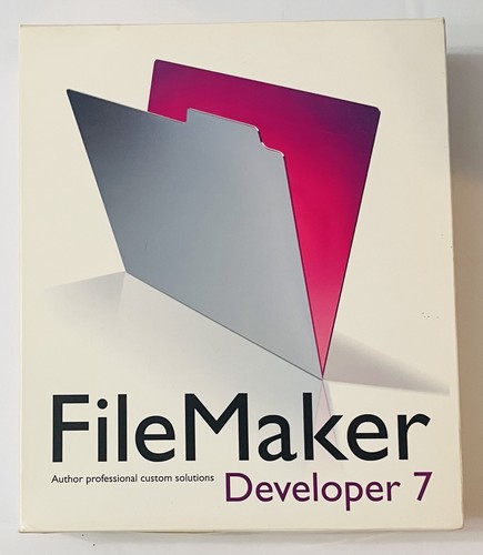 Filemaker developer - developer, 7