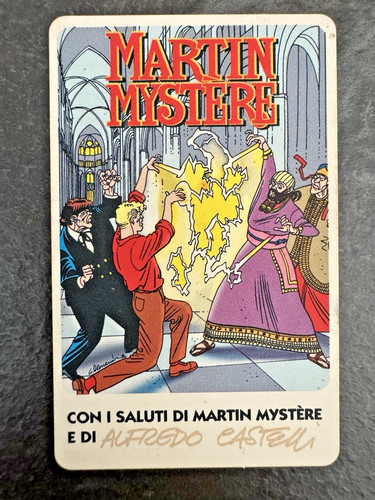 Martin mystere promocard - mystere,