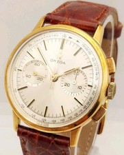 Omega Cronografo Oro 18K Cal.320 Vintage Anno 1965 Circa Funzionante