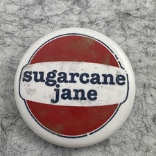 Rare sugarcane jane Americana Duo Button Pin Tour Concert Collectible