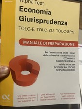 9788848328821 Alpha test economia. tolc-e. manuale di preparazione