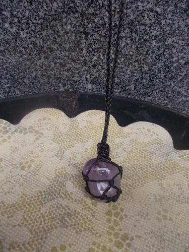 Pendente ametista con - in,