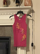 Canotta donna vintage rosa