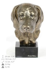 Bavarese Mountain Segugio, Hundemarmorstatue Busto, Artdog