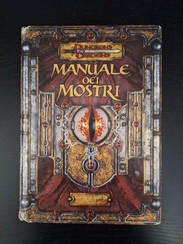 Manuale dei mostri 5 - manuale, 3.5