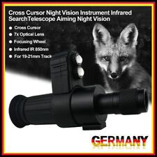 Cursore a croce monoculare visione notturna IR infrarossi cannocchiale caccia visione notturna DE