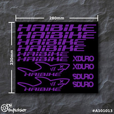 Haibike Sticker Viola | Set