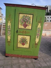 Armadio Tirolese dipinto prima