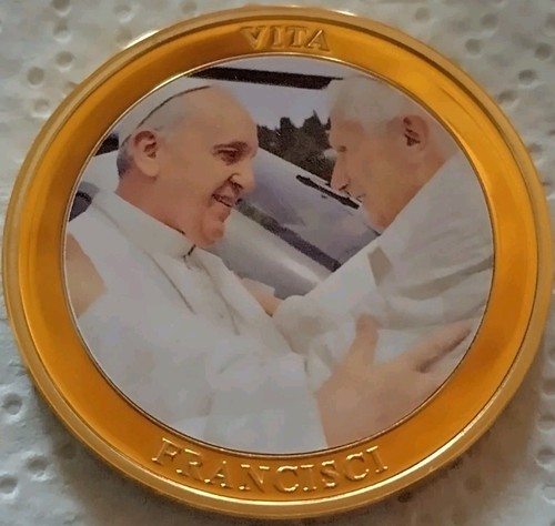 Medaglia papa francesco - medaglia,