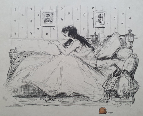 Litografia disegno abel - litografia/disegno,