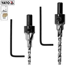 Set 4 punte per legno punte a