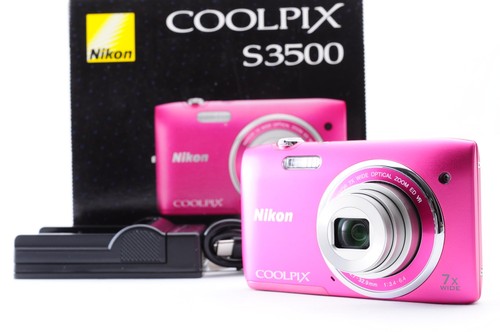 Nikon coolpix s3500 rosa - coolpix,